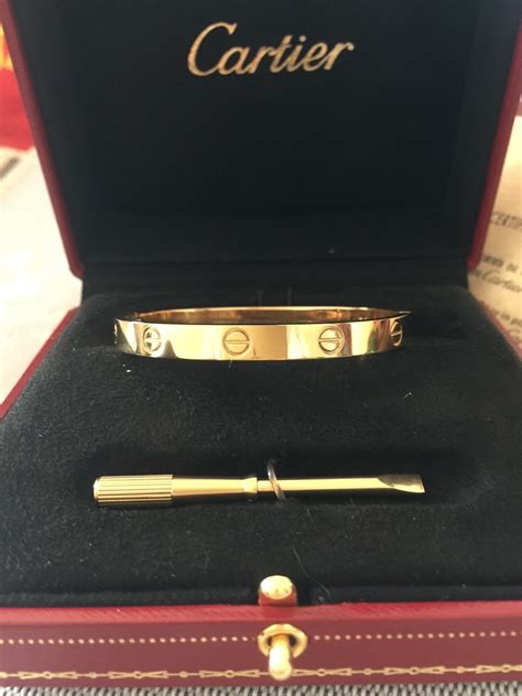 cartier love bracelet screws|authenticate cartier love bracelet.